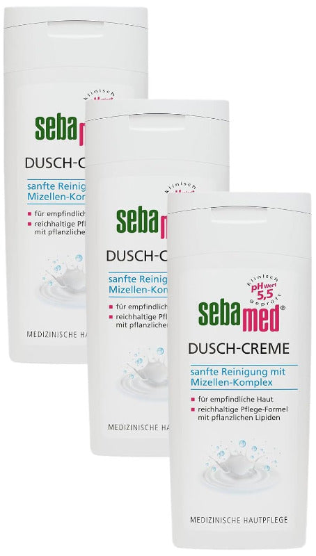 SEBAMED Dusch-Creme Mit Mizellen-Komplex 200 Ml, Duschcreme Für Damen Und Herren, Hilft Feuchtigkeit in Der Haut Zu Speichern, Sie Vor Austrocknung Zu Schützen Und Geschmeidig Zu Erhalten