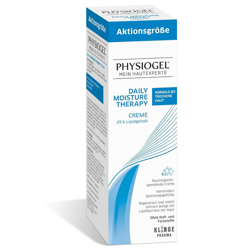 PHYSIOGEL Daily Moisture Therapy Creme 150 Ml - Nährende Feuchtigkeitscreme Für Trockene Haut - Regenerierende Hautcreme Schützt Vor Wiederkehrender Trockenheit