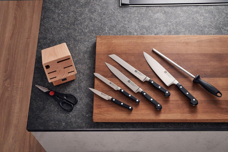 ZWILLING Professional "S" Knife Block Set 8-Piece Made in Germany