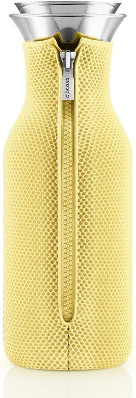 EVA SOLO | Kühlschrankkaraffe 1,0L | Für Heiße Und Kalte Getränke | Spülmaschinenfestes Borosilikatglas | Ausgießer Aus Edelstahl Und Silikon | Passend Für Die Meisten Kühlschranktüren