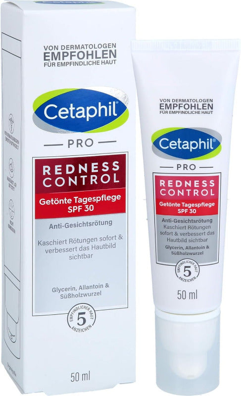 CETAPHIL RednessControl Tinted Day Cream SPF 30 – Even Tone & UV Protection