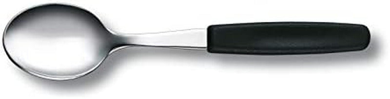 Victorinox Classic, Profi Tafelbesteck, 24-Teilig, Extra Scharfe Klinge, Wellenschliff, 11 Cm, Rostfreier Stahl, Schwarz