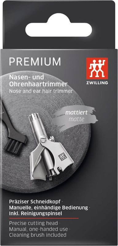 ZWILLING Nose and Ear Hair Trimmer – Precision Grooming in Premium Style