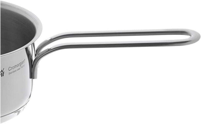 WMF Mini Stielkasserolle 14Cm, Klein, Ohne Deckel, Kleiner Topf, Kasserolle Induktion 0,9L, Cromargan Edelstahl, Stapelbar, Für Kleine Portionen, Singlehaushalt