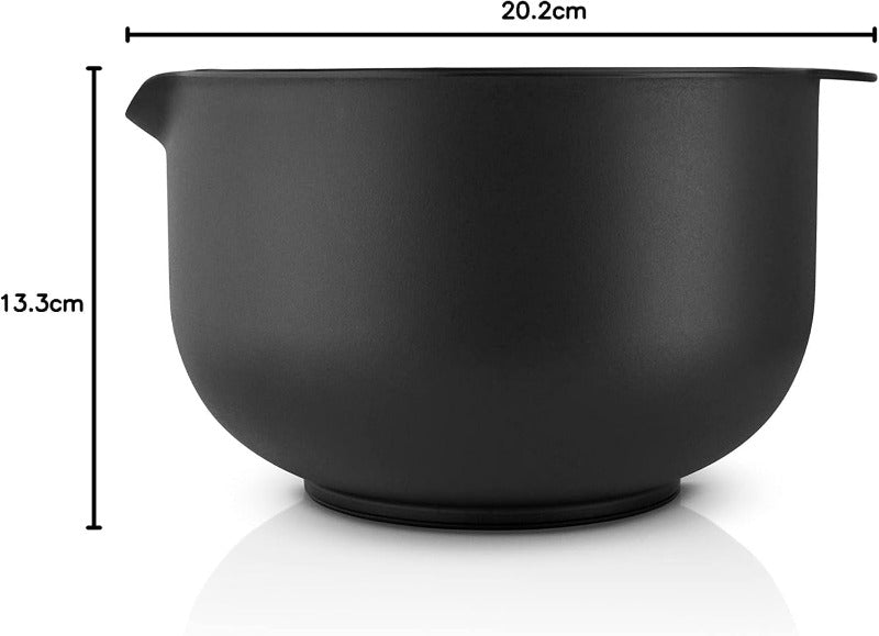 EVA Trio Mixing Bowl 3 L – Black
