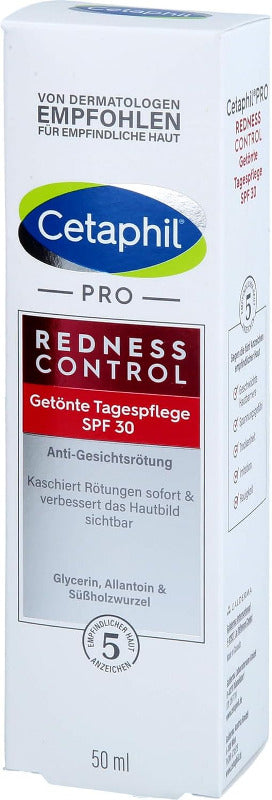 CETAPHIL RednessControl Tinted Day Cream SPF 30 – Even Tone & UV Protection