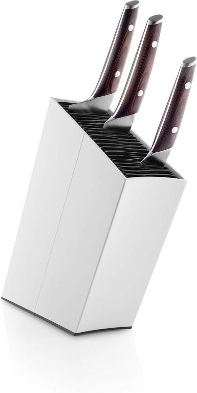 EVA SOLO Angled Knife Block Stylish and Space-Saving Knife Storage