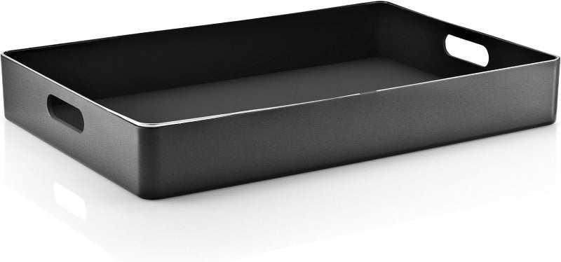 EVA SOLO | Serviertablett Black | Rutschfest Durch Gummibeschichtung Innen | Schwarz