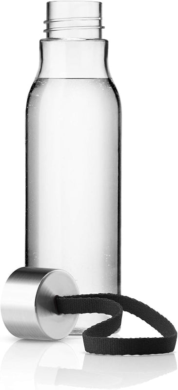 EVA SOLO | Trinkflasche 0,5L Black | Aus Schlagfestem, Bpa-Freiem Kunststoff | ScEVA SOLO Drinking Bottle 0.5L – Black BPA-Free & Impact-Resistanthwarz