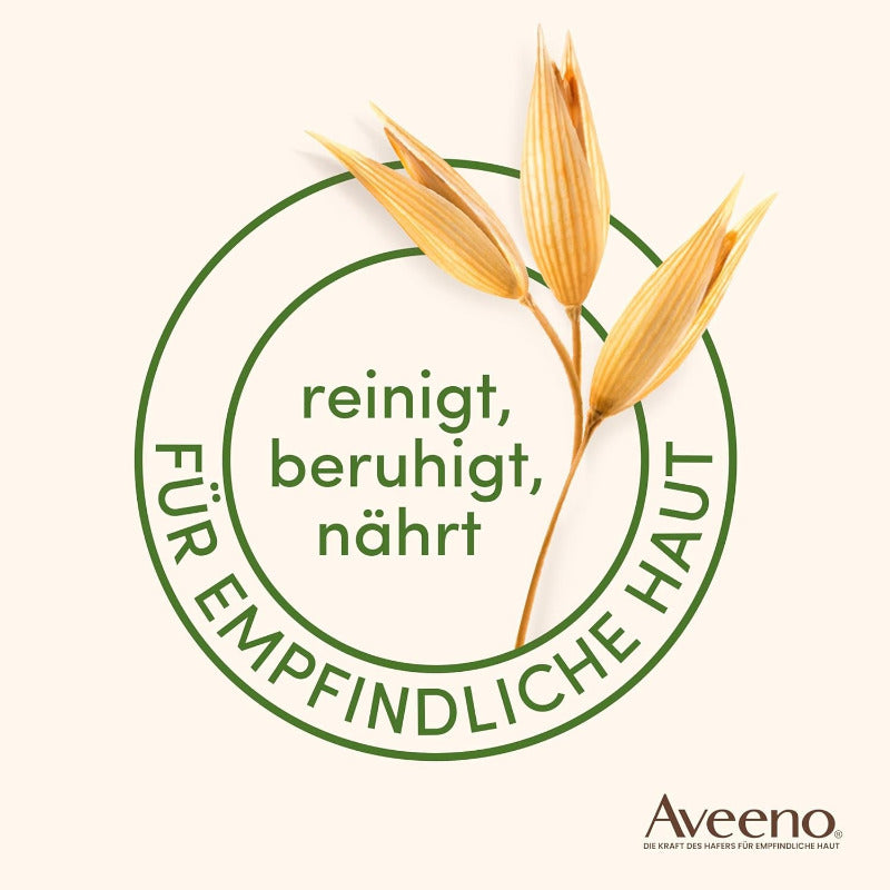 Aveeno® Daily Moisturising Veganes Duschgel Seifenfreie Pflegedusche Mit Beruhigendem Hafer Für Normale Bis Trockene, Empfindliche Haut