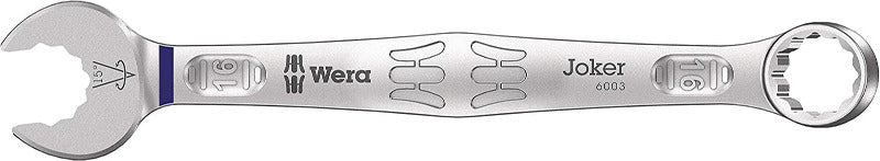 Wera 05020302001 6003 Joker 15 Set 1, Ringmaulschlüssel-Satz, Metrisch, 15-Teilig