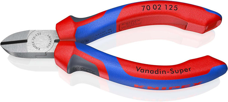 KNIPEX 70 02 160 Side Cutter with Comfort Grips – 160mm Black Atramentized