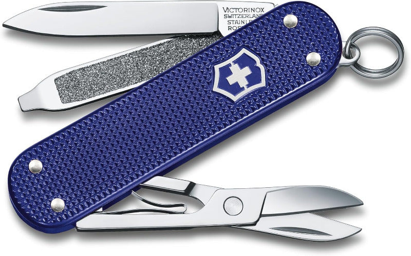 Victorinox Classic SD Alox Swiss Army Knife – Compact Multitool with 5 Essential Functions