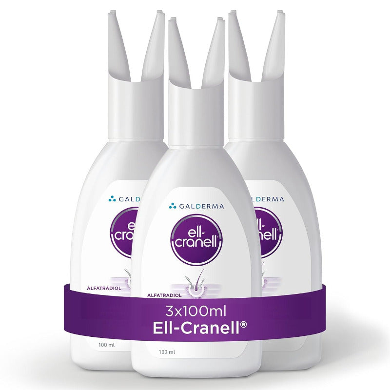 ELL-CRANELL Scalp Solution 3x100ml