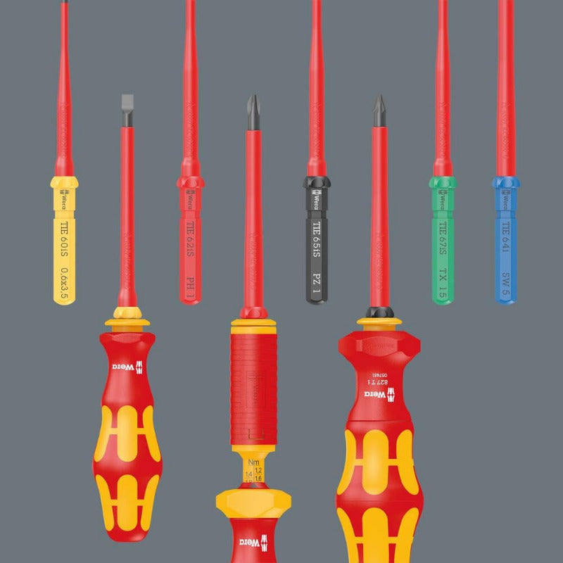 Wera - 05135870001 - Werkzeug Satz, Kraftform Kompakt W 2 Wartung, 35-Teilig
