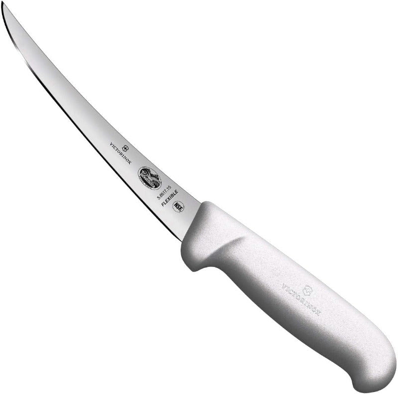 VICTORINOX Fibrox Boning Knife – Ultra-Sharp Swiss Made Chef's Knife with Ergonomic Handle