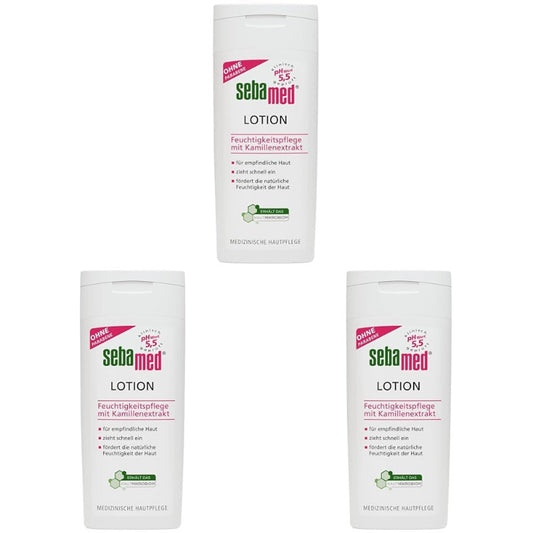 SEBAMED Lotion 200 ml – Triple Pack for Deep Hydration & Radiant Skin