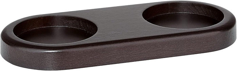 ZASSENHAUS Olive Wood Mill Tray – 17.2 cm | Elegant mill coaster for Salt & Pepper Grinders