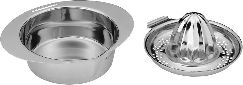 WMF Gourmet Citrus Juicer – 13 cm  Manual Stainless Steel Lemon & Lime Press