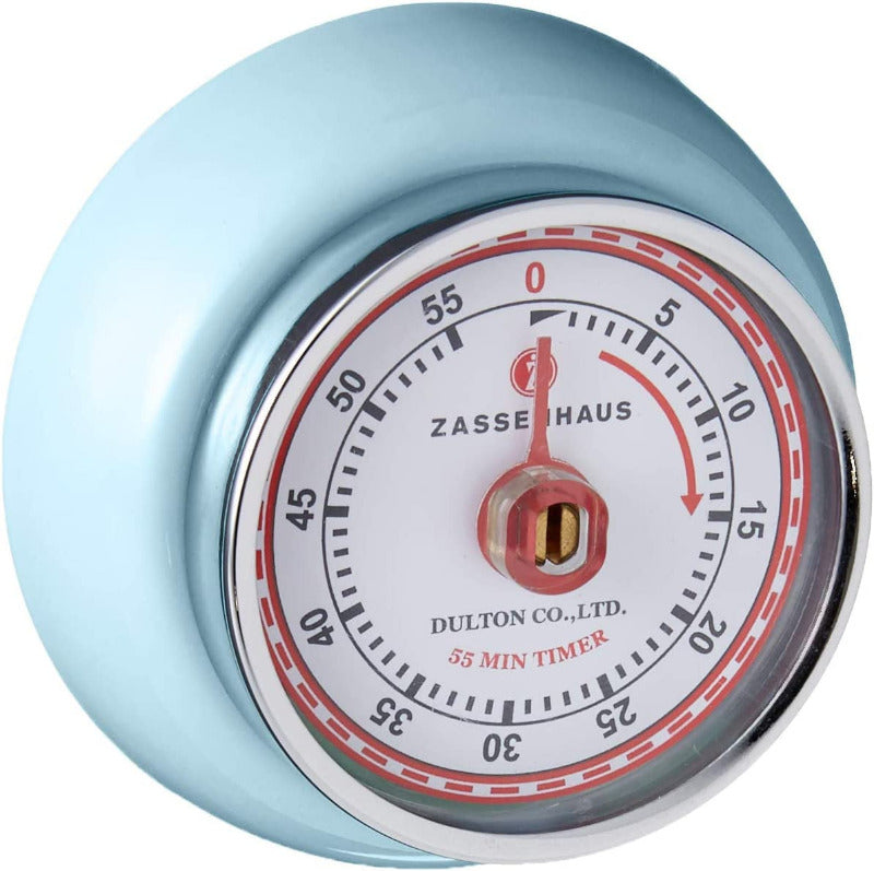 ZASSENHAUS SPEED Kitchen Timer – Red | Analog Countdown with Alarm