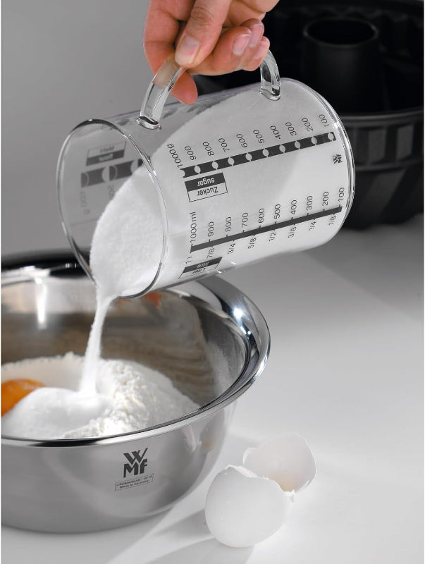 WMF Gourmet Measuring Jug 1L Heat-Resistant GlassWMF Gourmet Measuring Jug 1L Heat-Resistant Glass