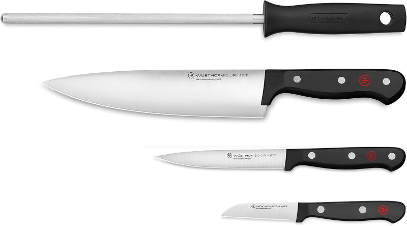WÜSTHOF Gourmet Messerset Mit 4 Artikeln, Schwarz
