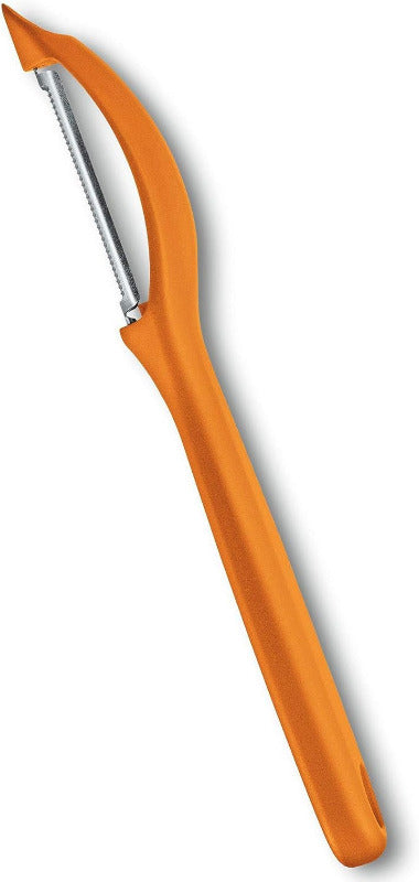 VICTORINOX Universal Swivel Peeler – Dual-Edged Serrated Blade for Fruits & Vegetables – Swiss Made – Limited Edition Cool Grey