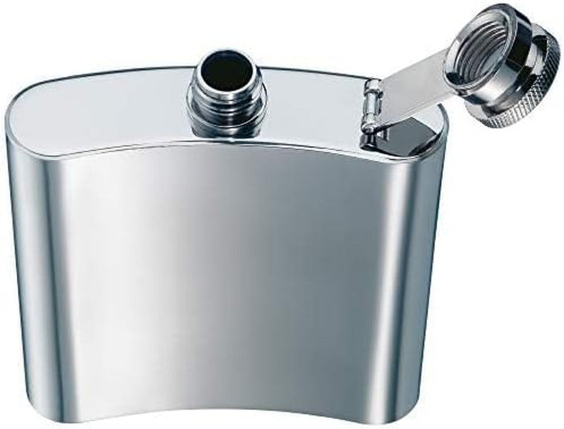 WMF Manhattan Hip Flask Set – 6-Piece 200ml with Leather Case