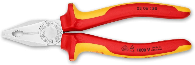 KNIPEX Electricians Tool Set – 3 Piece VDE Insulated Pliers (160–200mm) | Essential On-the-Go Kit