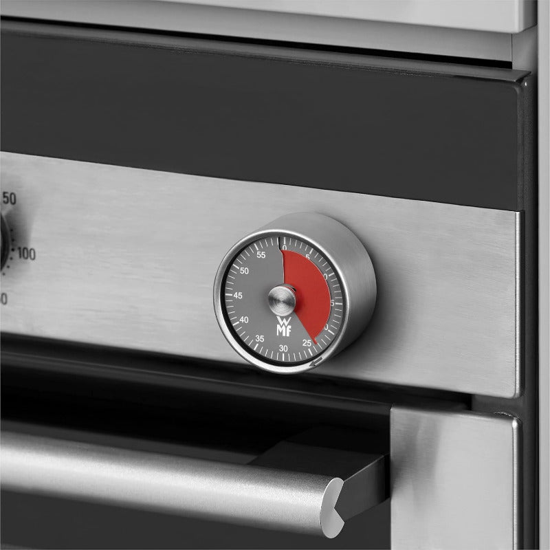 WMF Mechanical Kitchen Timer – 60-Minute Magnetic Egg Timer Acoustic Alarm
