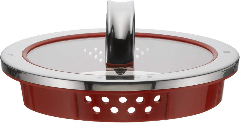 WMF Function 4 Pot Lid 16 cm – Glass Lid with 4 Pouring Functions