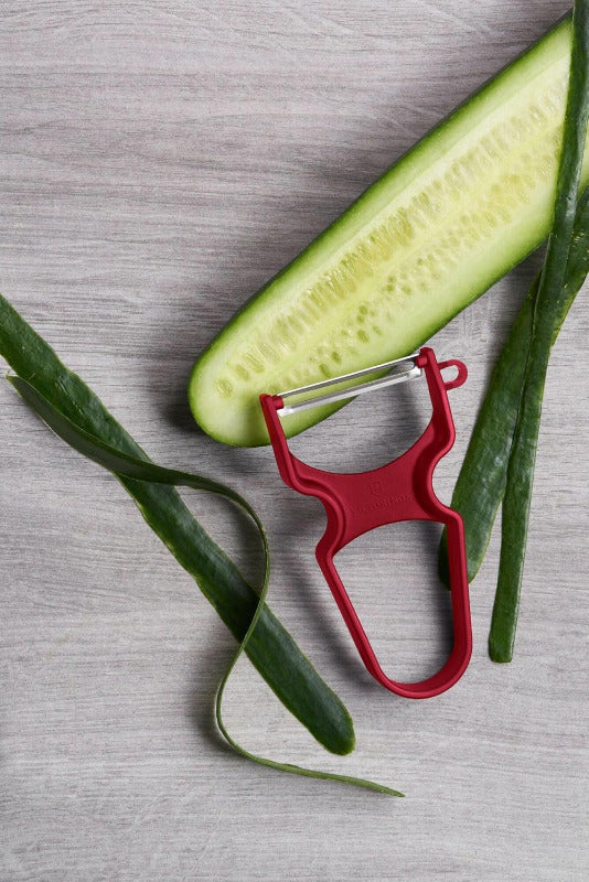 VICTORINOX RAPID Vegetable Peeler – Ultra Sharp Swivel Blade for Effortless Peeling | Ambidextrous Design | Durable Handle