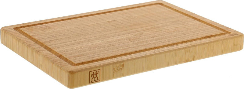 ZWILLING Bamboo Cutting Board – 42 x 31 cm, Reversible with Juice Groove
