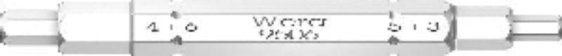 WERA 9506 SB 4‑in‑1 Hex Socket Bit – 3/4/5/6 mm, ¼″ Drive