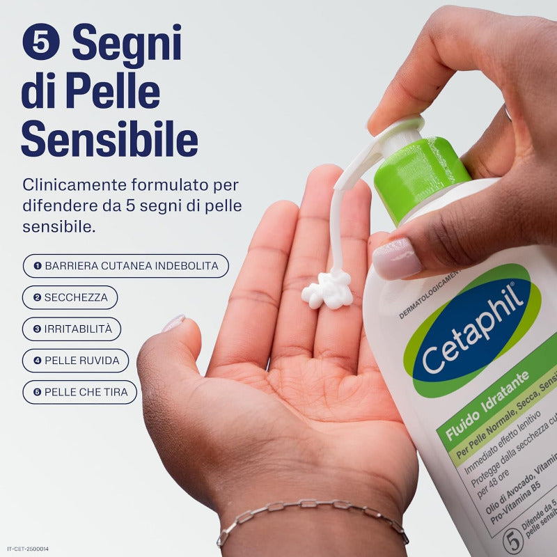 CETAPHIL Moisturizing Body Cream – 470ml | 48H Hydration for Normal, Dry & Sensitive Skin