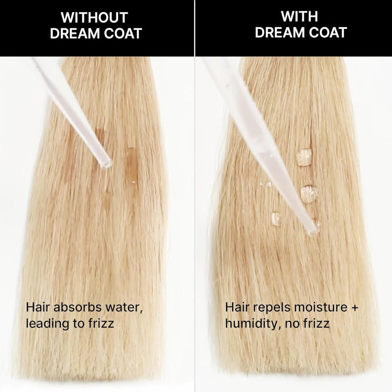 Color Wow Dream Coat anti Frizz Spray Für Superglattes Haar, Hitzeschutz Für Haare Hält Bis Zu 3 Haarwäschen, Glanzspray Für Geschmeidige Haare, 200Ml (1Er Pack)