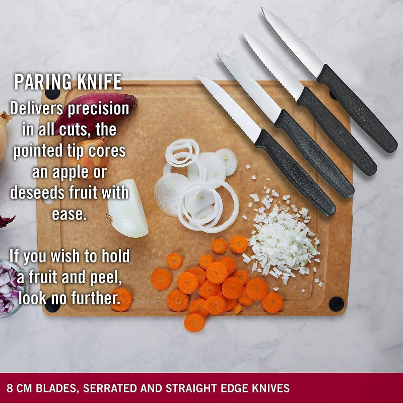 VICTORINOX Swiss Classic 6-Piece Vegetable Knife Set – Ultra Sharp, Rust-Free, Swiss Made
