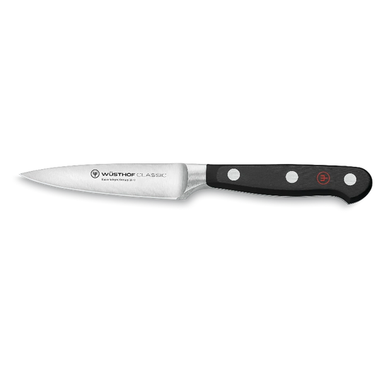 WÜSTHOF Classic Vegetable Knife 9 cm Black | Precision German Paring Knife