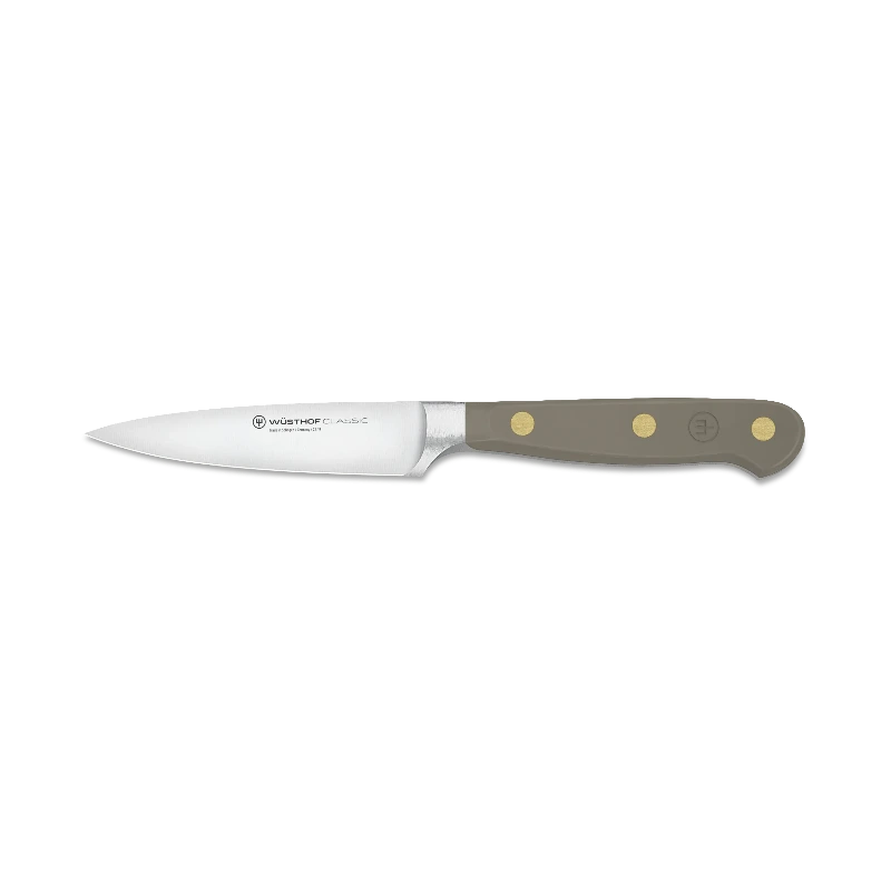 WÜSTHOF Classic Vegetable Knife 9 cm Black | Precision German Paring Knife
