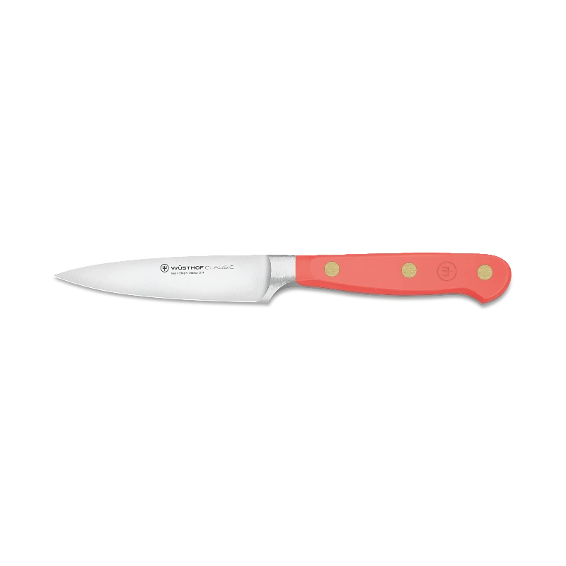 WÜSTHOF Classic Vegetable Knife 9 cm Black | Precision German Paring Knife