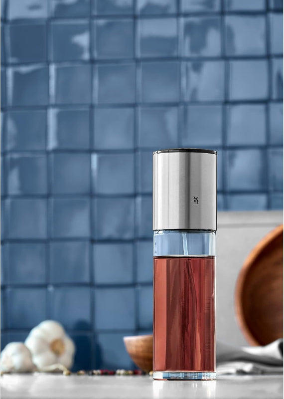 WMF Basic Vinegar & Oil Sprayer 125 ml Glass Spray Bottle with Brushed Stainless Steel