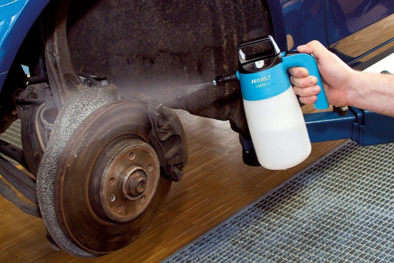 HAZET Pumpsprühflasche 199N-1 - Sprühflasche Zur Desinfektion Von Flächen, Gekapselter Pumpmechanismus, Besonders Hohe Beständigkeit Gegen Chemikalien, 1 L Nutzinhalt