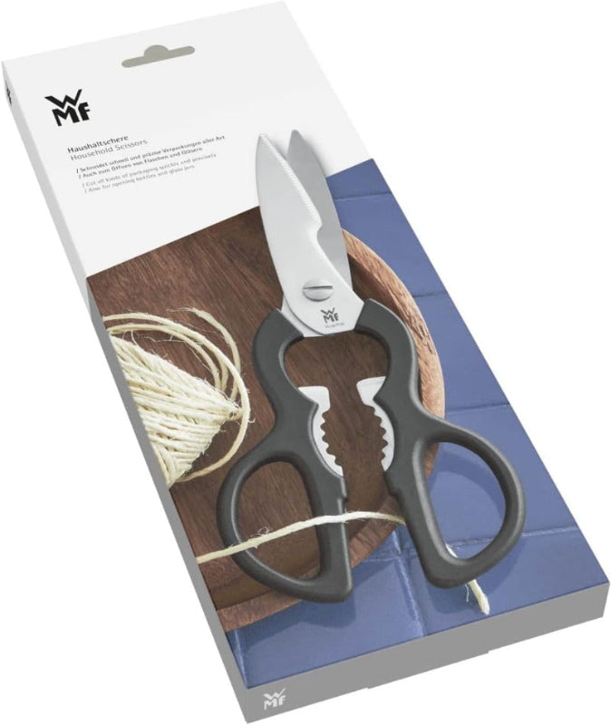 WMF Kitchen Scissors – 21 cm Universal Household Shears with Serrated Edge