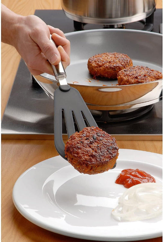 WMF Profi Plus Turner 32 cm – Silicone Head & Cromargan Stainless Steel Handle