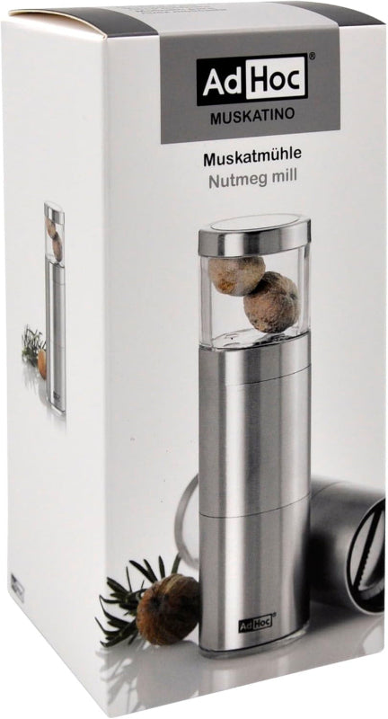 ADHOC PM87 Muskatino Nutmeg Mill – Compact & Sharp
