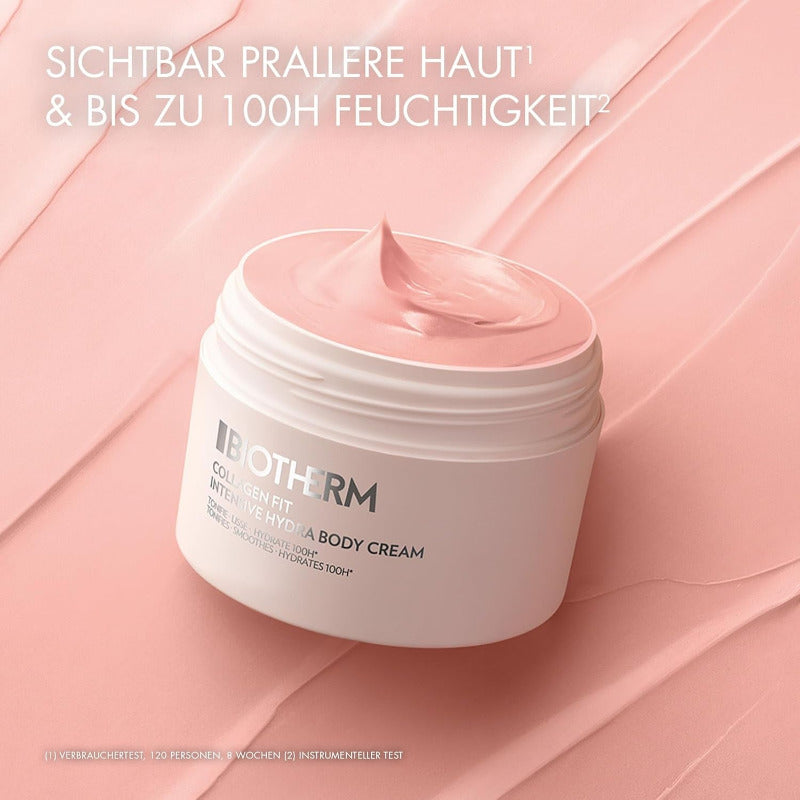 Biotherm Collagen Fit Körpercreme Mit Biotech Plankton™, Kollagen-Peptid-Fraktion Und Ceramiden - 200Ml