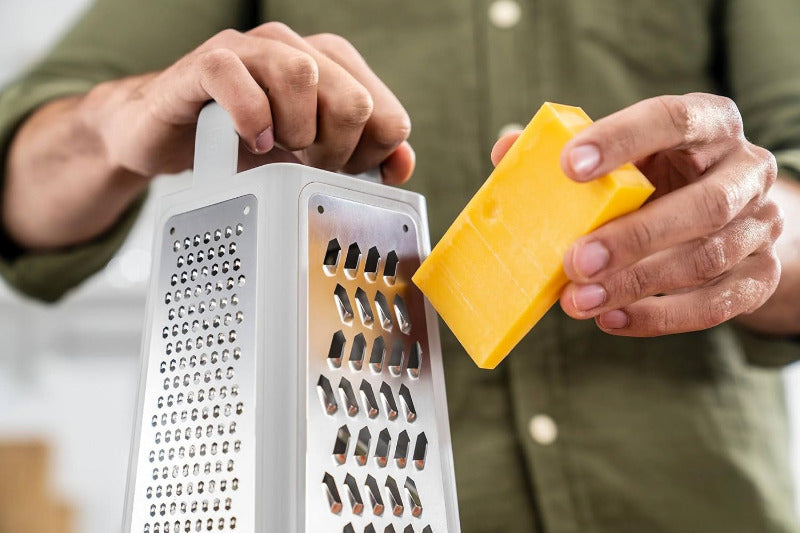 ZWILLING Z-Cut Box Grater – 6-in-1 Stainless Steel Multi-Grater