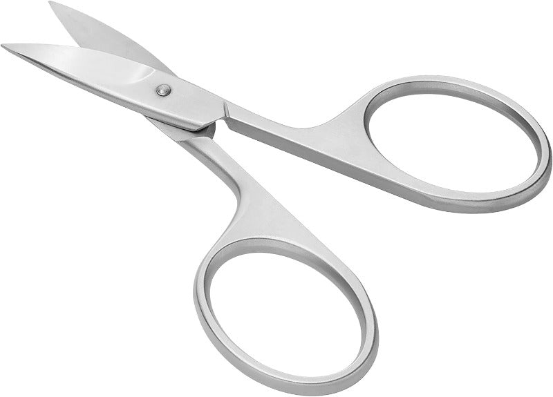ZWILLING Premium Nail Scissors – 90 mm, Hypoallergenic, Micro-Serrated, Silver