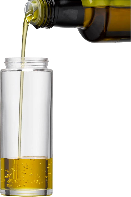 WMF Basic Vinegar & Oil Sprayer 125 ml Glass Spray Bottle with Brushed Stainless Steel