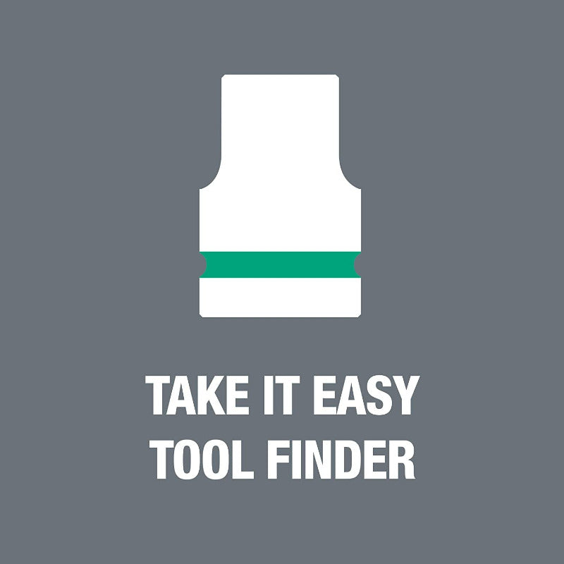 Wera 05073220001 Tool-Check 1 SB, Kompakt Werkzeug Satz, Metrisch, 38-Teilig